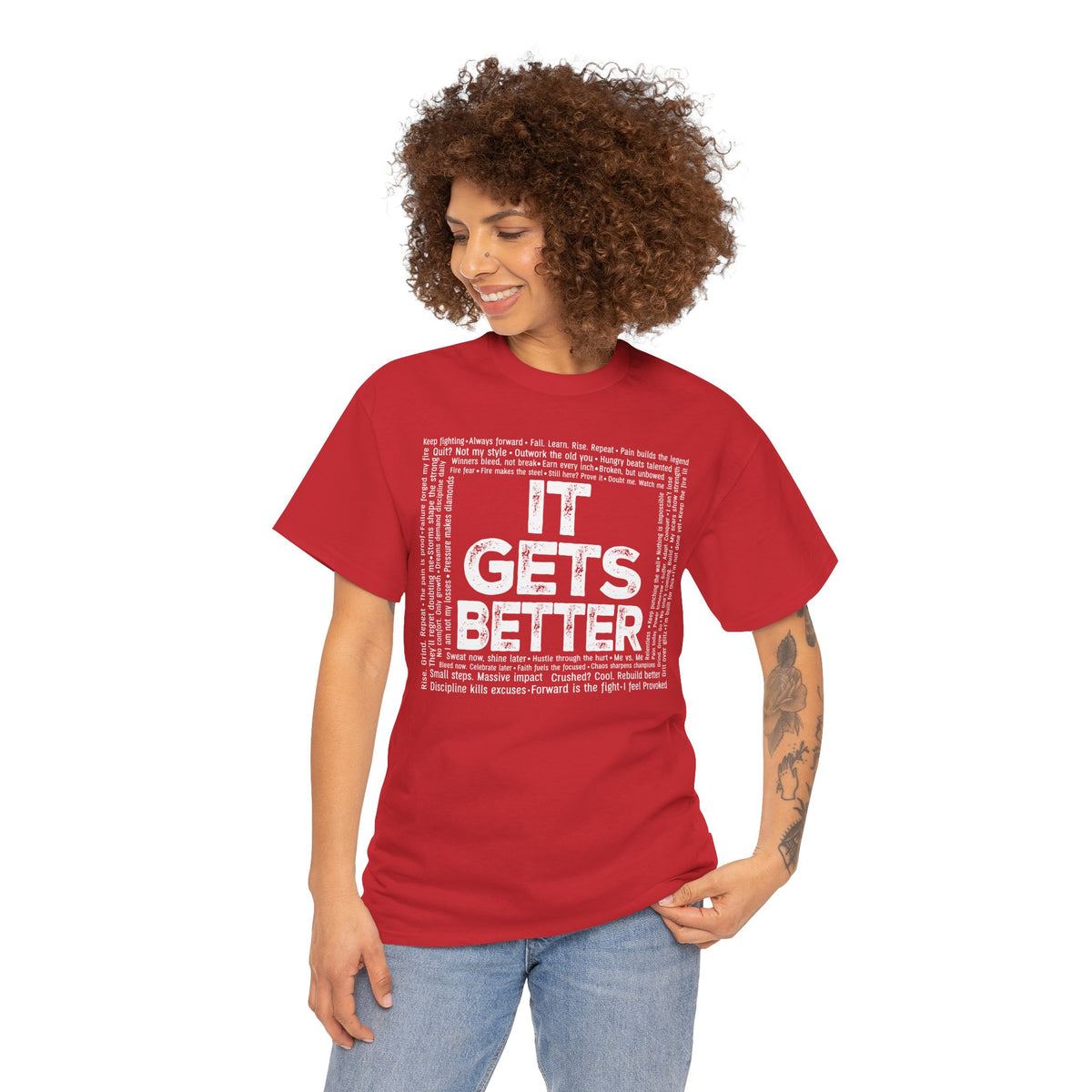 It Gets Better - the Quitting is not an option tee