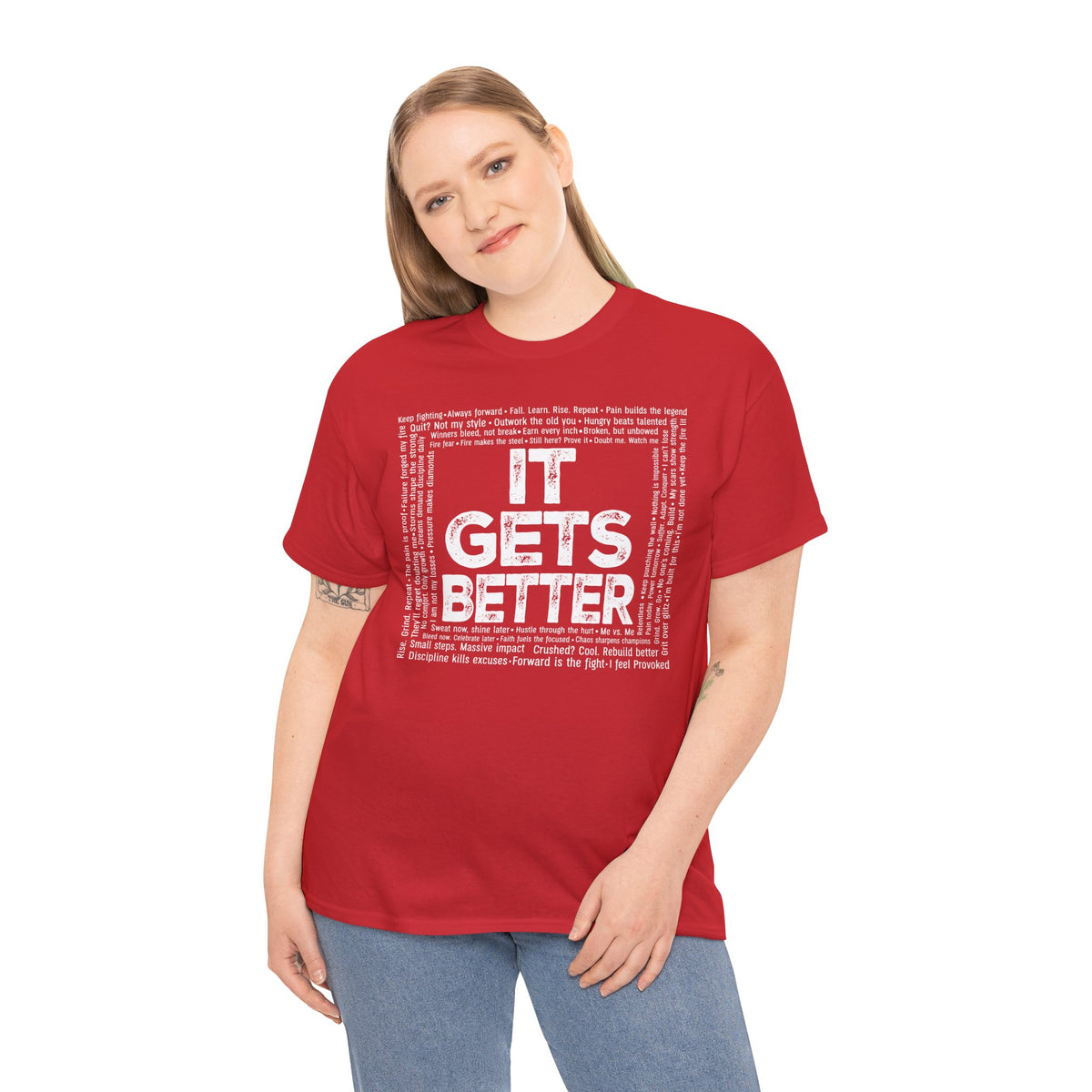 It Gets Better - the Quitting is not an option tee